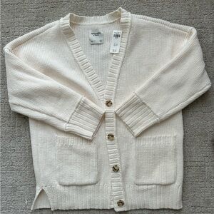 Abercrombie chenille sweater size medium nwt